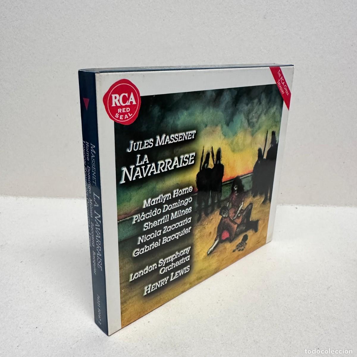 CDs de m&uacute;sica: Massenet - Henry Lewis - La Navarraise (CD) - Foto 3
