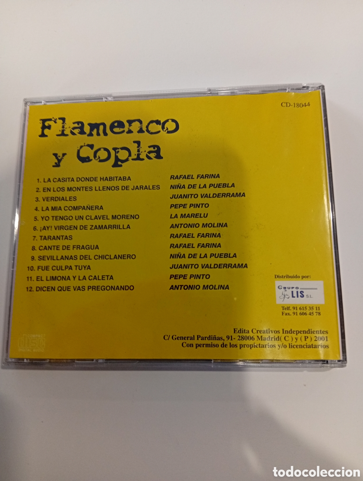 CDs de m&uacute;sica: Flamenco y Copla versiones originales - Foto 2