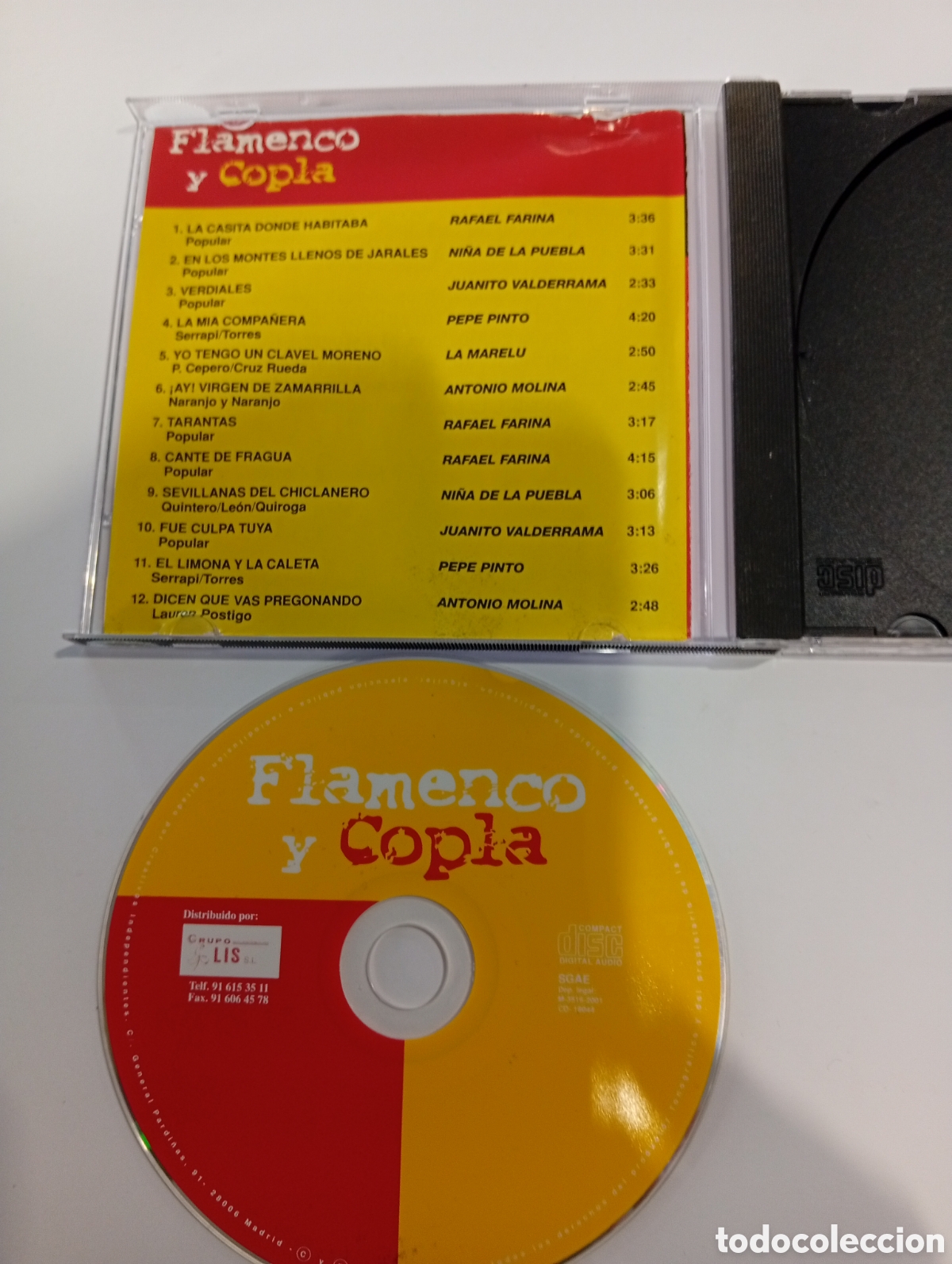 CDs de m&uacute;sica: Flamenco y Copla versiones originales - Foto 3