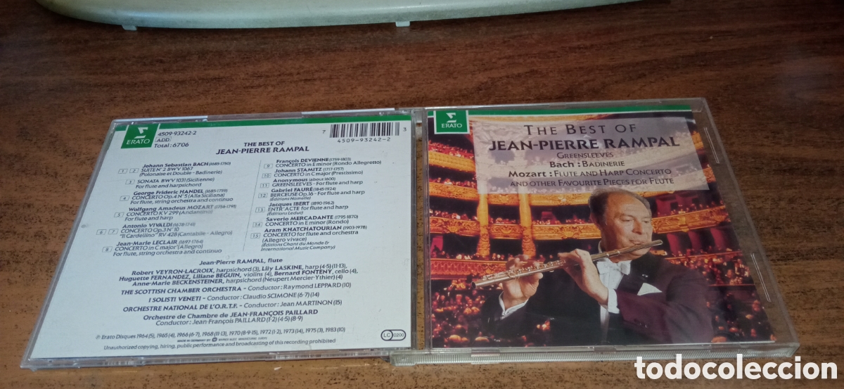 CDs de m&uacute;sica: Jean-Pierre Rampal - The Best of JP Rampal
