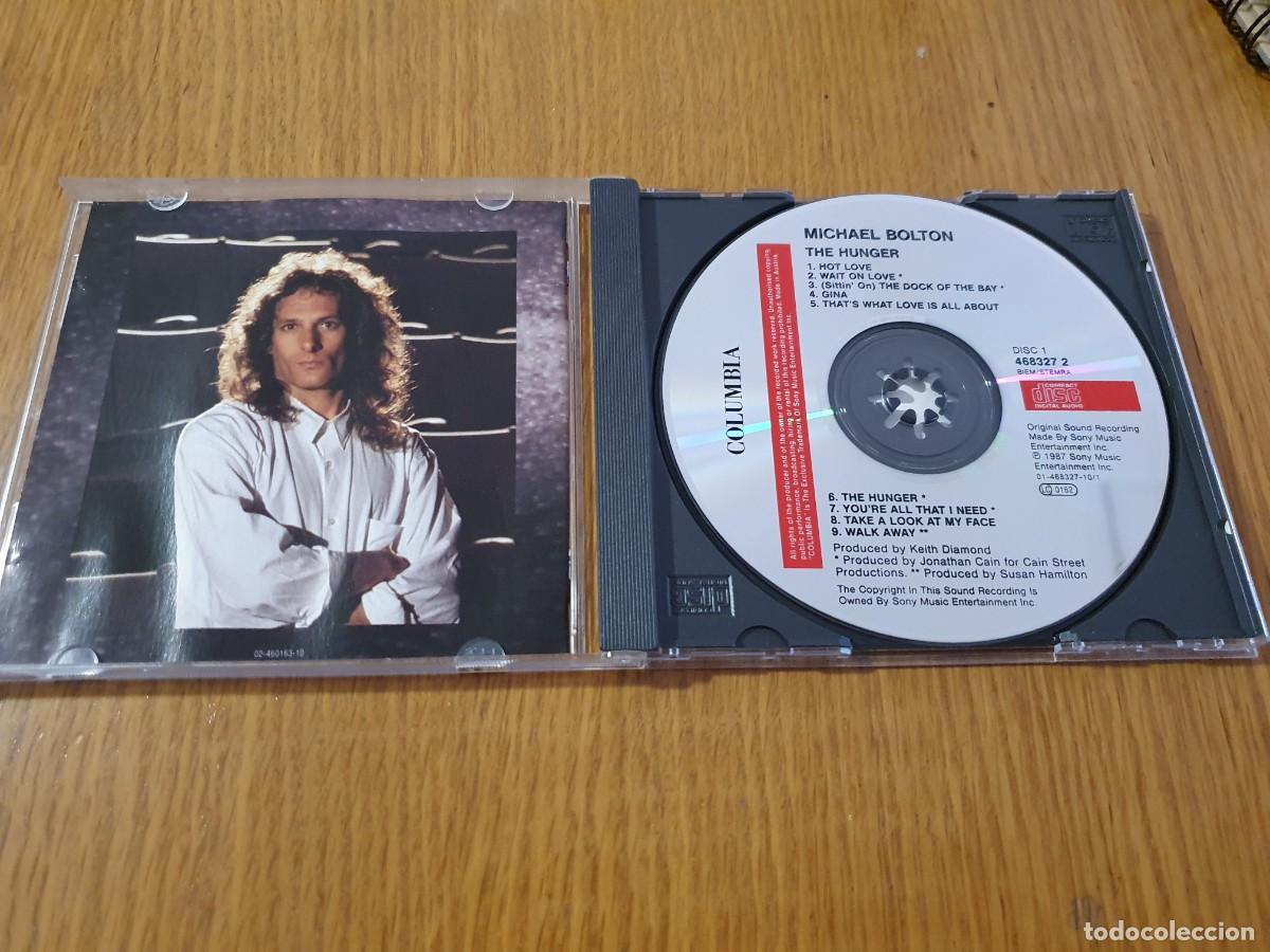 CDs de m&uacute;sica: CD Michael Bolton&nbsp;&ndash;&nbsp;The Hunger - 1987 - Foto 2