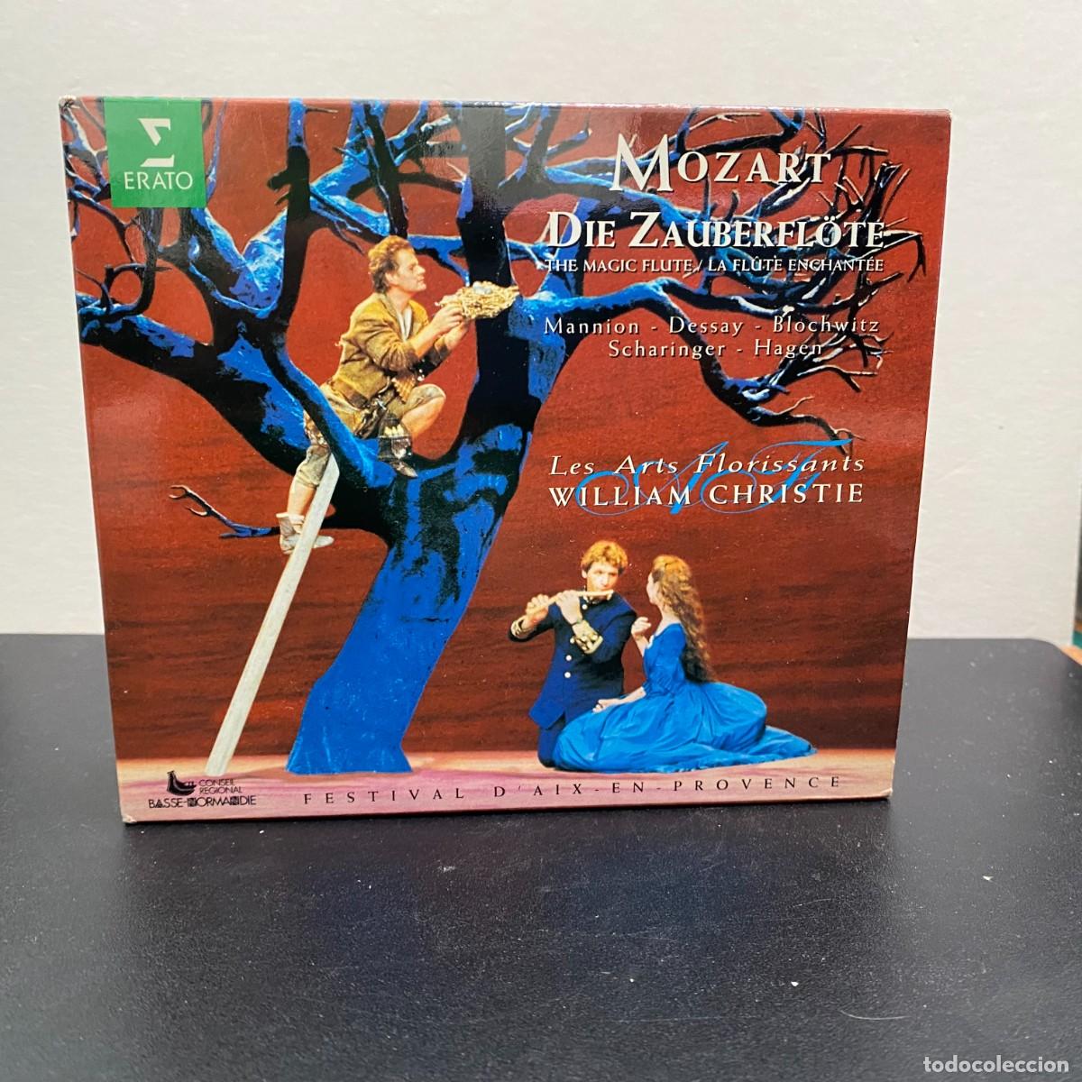 CDs de Musique: Mozart - William Christie - Die Zauberfl&ouml;te (2xCD)