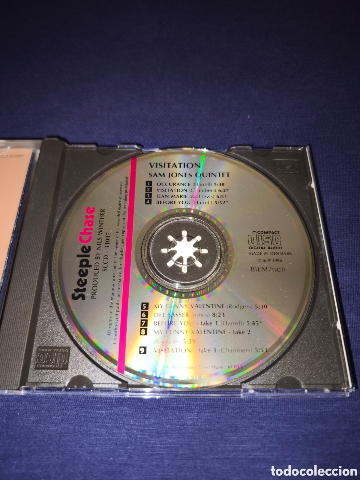 CDs de m&uacute;sica: Sam Jones Quintet Visitation - Foto 3