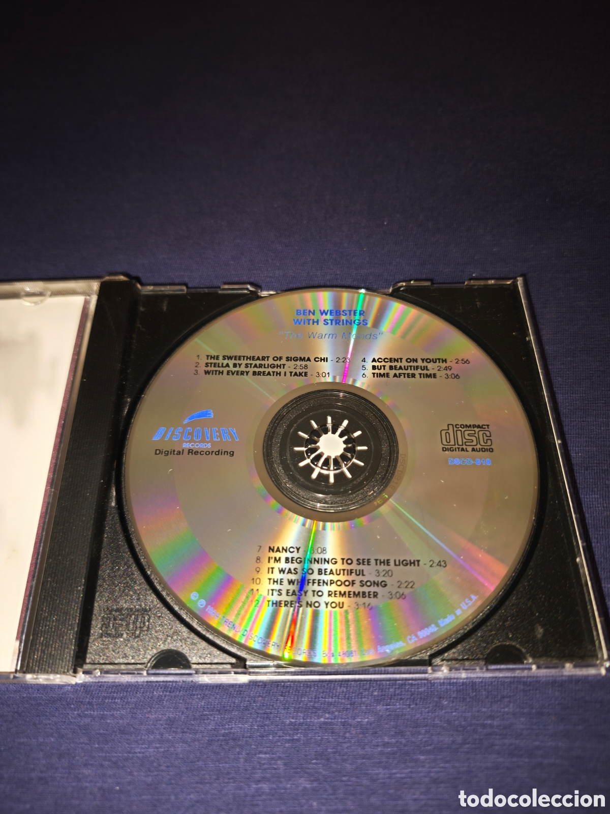 CDs de m&uacute;sica: Ben Webster with Strings The Warm Moods - Foto 3