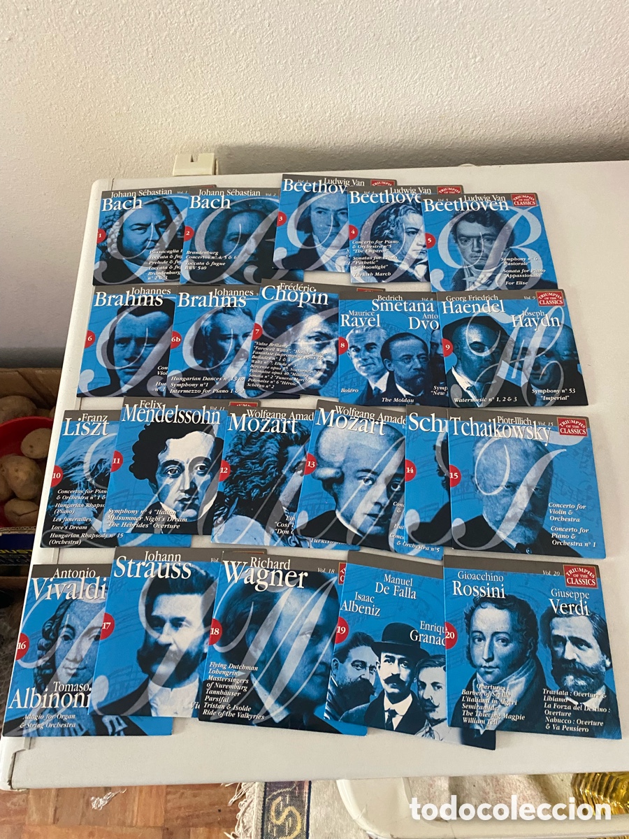 CDs de m&uacute;sica: Triumphs Of The Classics 21 Cd