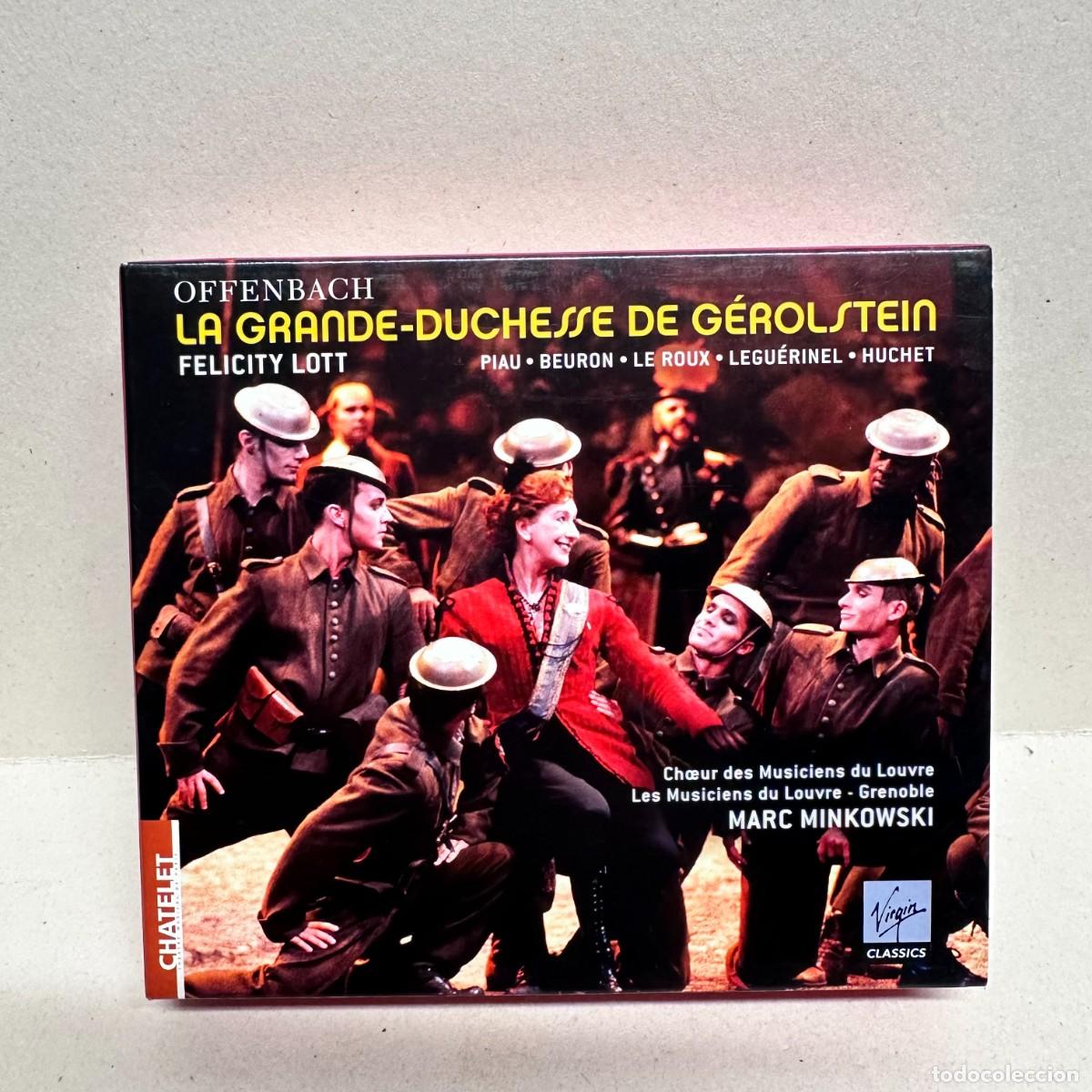 CDs de m&uacute;sica: Offenbach - Marc Minkowski - La Grande-Duchesse De G&eacute;rolstein (2xCD)