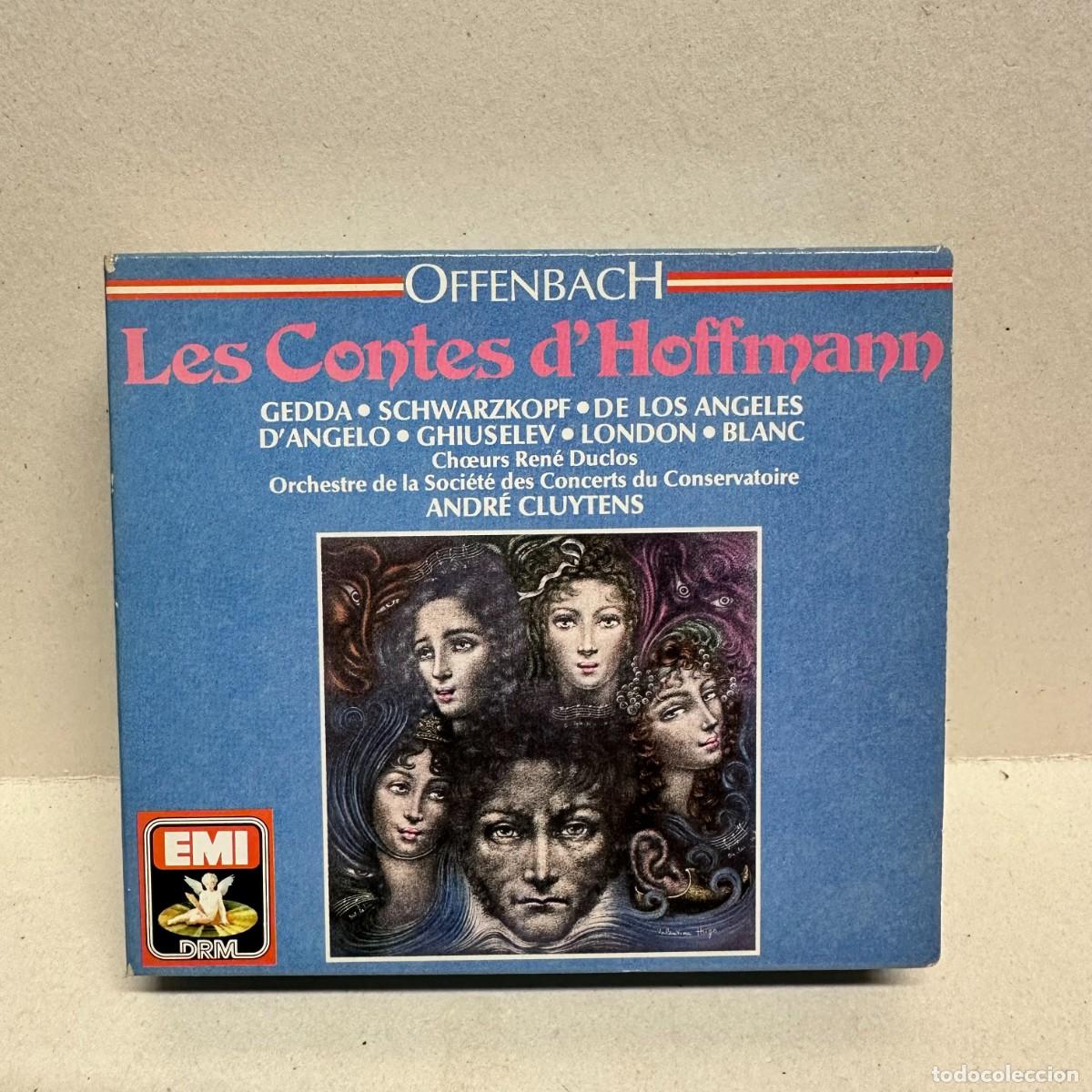 CDs de m&uacute;sica: Offenbach - Andr&eacute; Cluytens - Les Contes D'Hoffmann (2xCD)