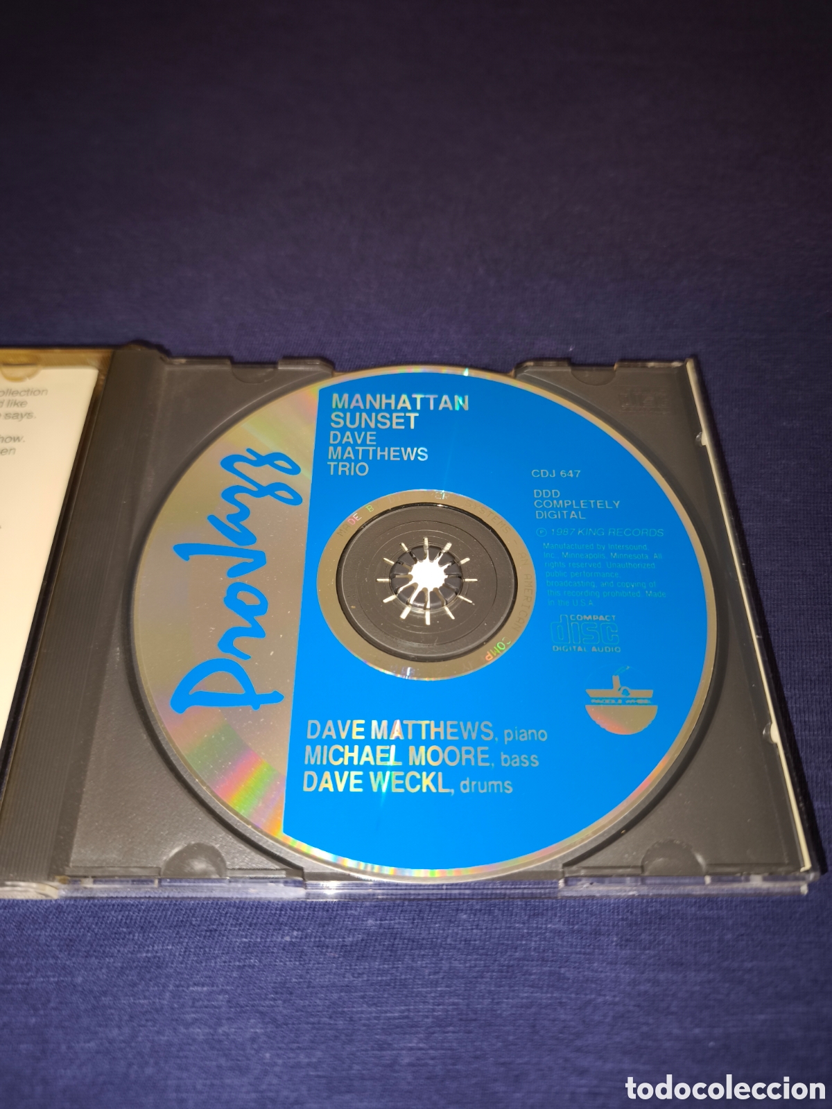 CDs de m&uacute;sica: David Mattheus Trio Manhattan Sunset - Foto 3