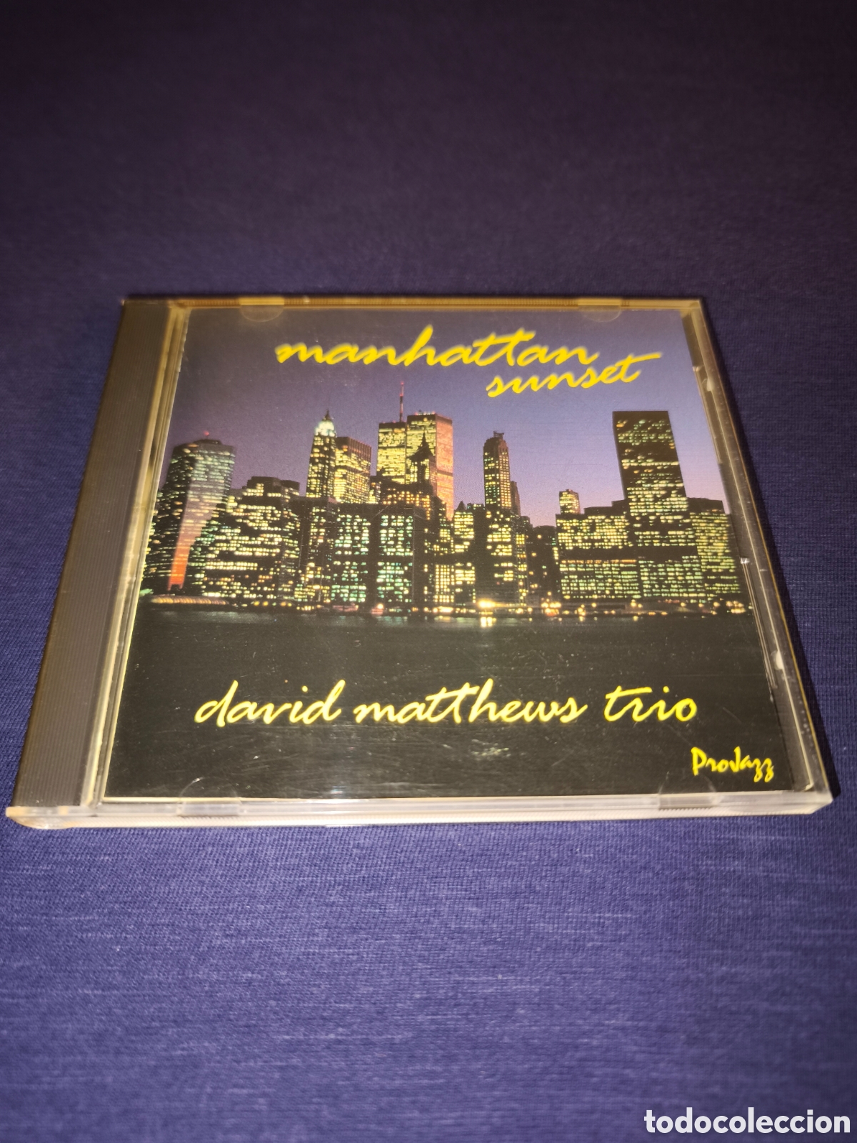 CDs de m&uacute;sica: David Mattheus Trio Manhattan Sunset