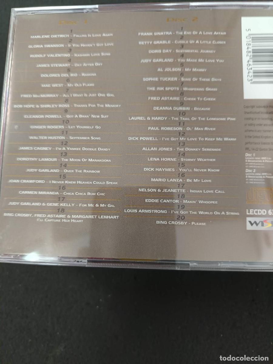 CDs de m&uacute;sica: 2 CD. HOLLYWOOD LEGENDS. THE ESSENTIAL COLLECTION - Foto 2