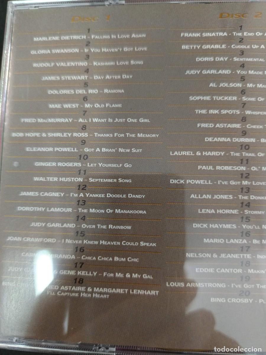 CDs de m&uacute;sica: 2 CD. HOLLYWOOD LEGENDS. THE ESSENTIAL COLLECTION - Foto 4