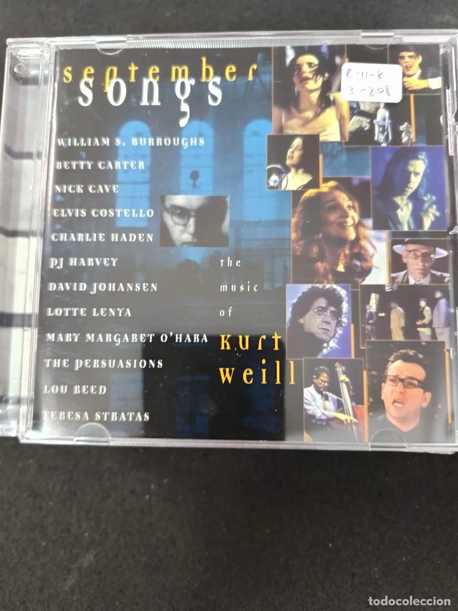 CDs de m&uacute;sica: SEPTEMBER SONGS. THE MUSIC OF KURT WEILL