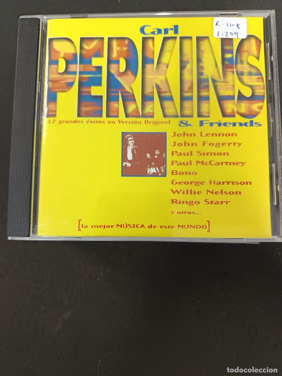 CDs de m&uacute;sica: CARL PERKINS & FRIENDS; 12 GRANDES &Eacute;XITOS EN VERSI&Oacute;N ORIGINAL