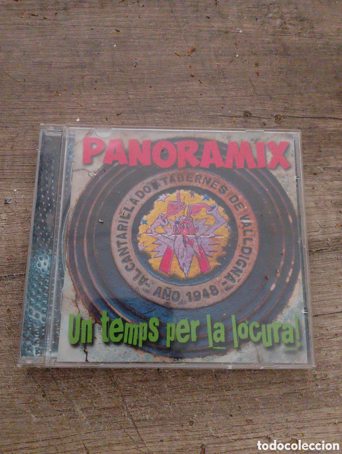 CDs de m&uacute;sica: CD. Panoramix. Un temps per la locura. Punk rock Valenciano