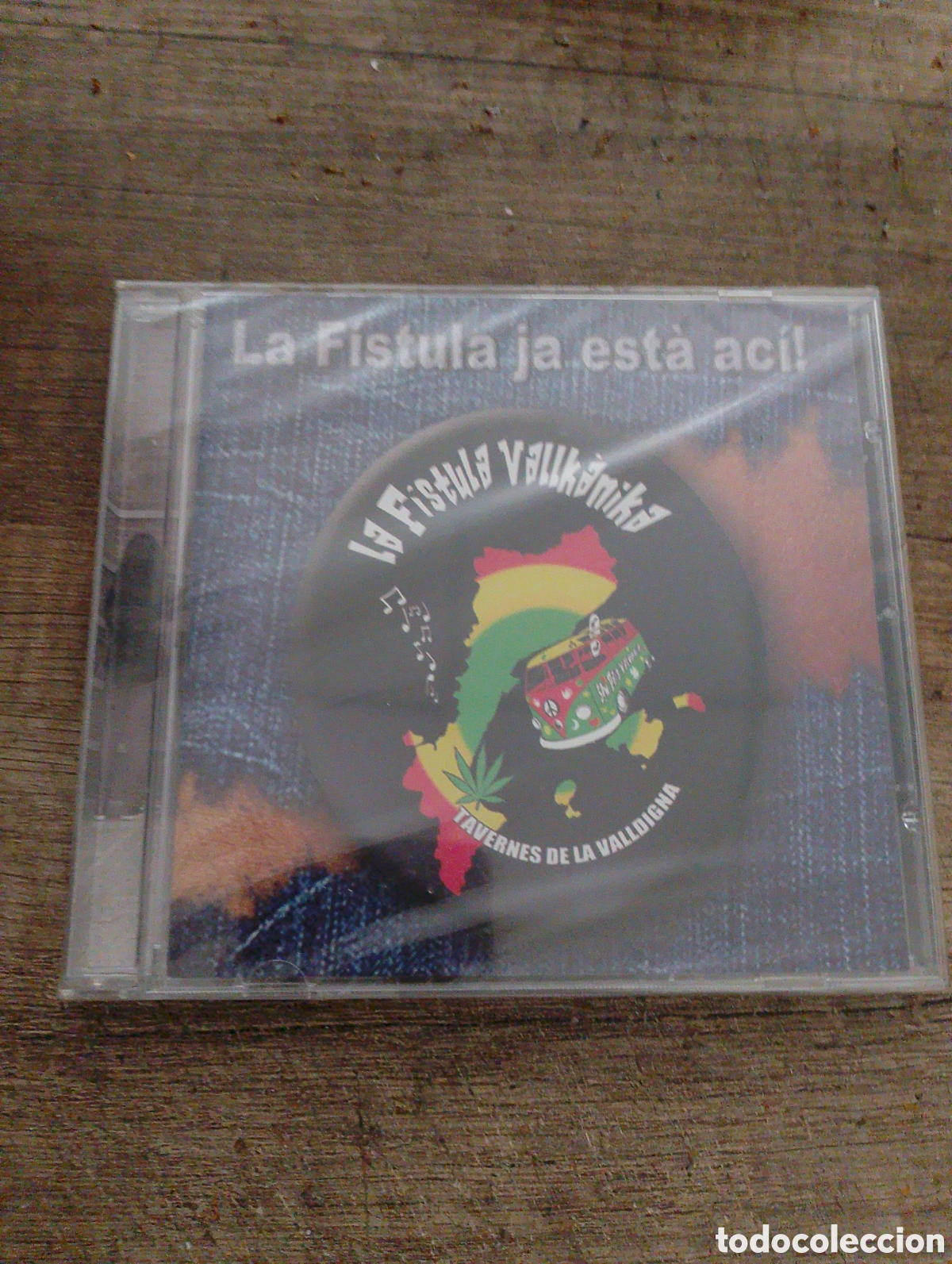 CDs de m&uacute;sica: CD. La fistula vallkanika. La fistula ja esta aci.Rock Valenciano