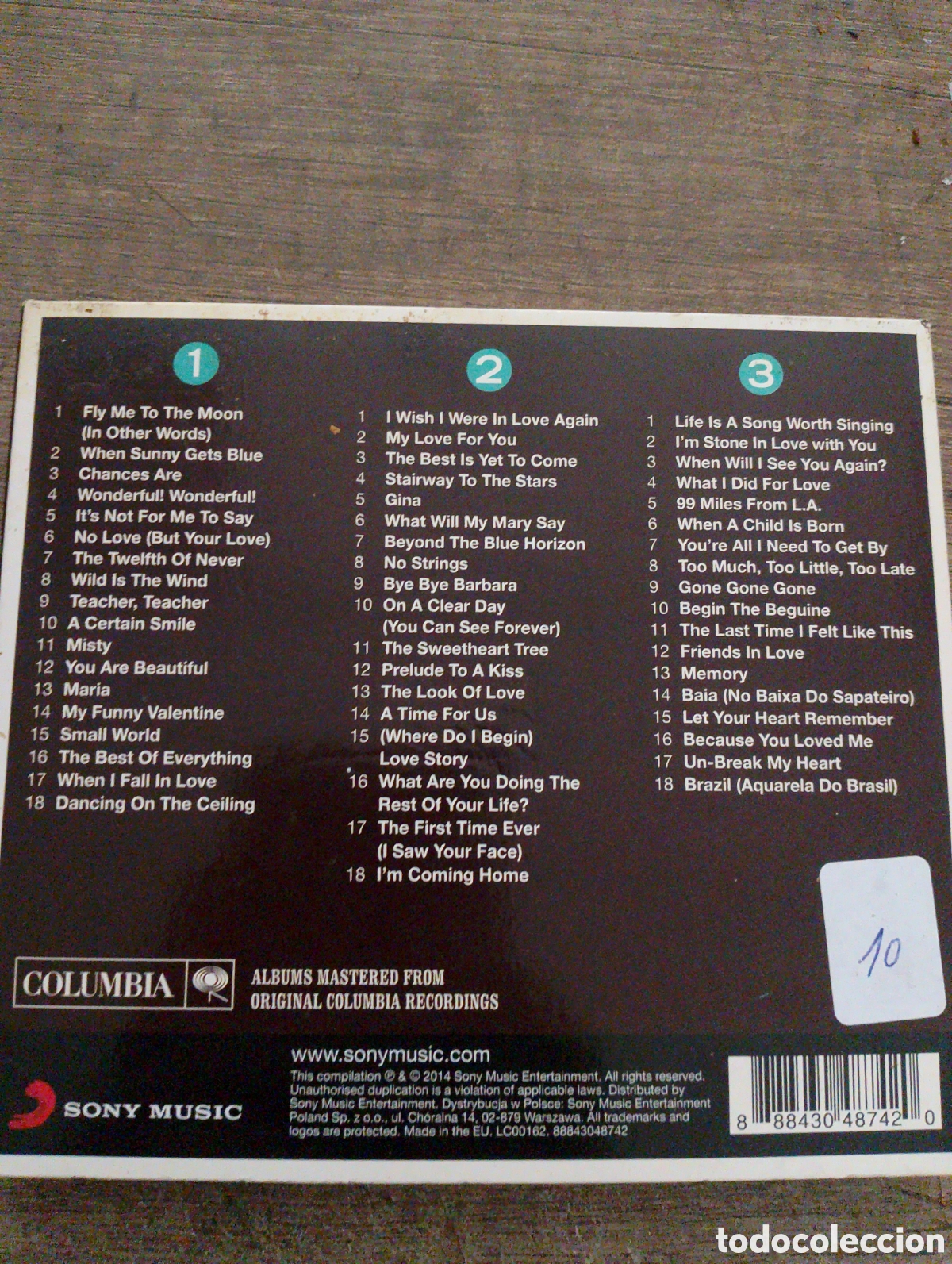 CDs de m&uacute;sica: 3 CD. Johnny Mathis. The ultimate collecion - Foto 2