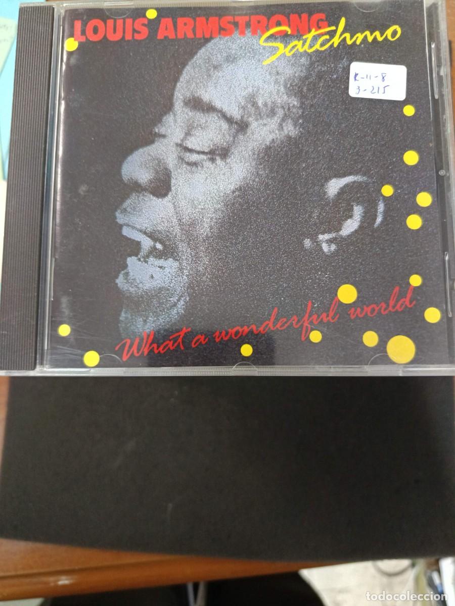 CDs de m&uacute;sica: LOUIS ARMSTRONG. SATCHMO. WHAT A WONDERFUL WORLD