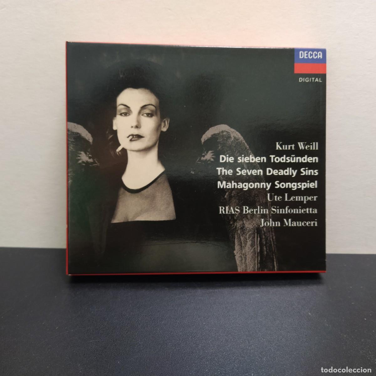 CDs de m&uacute;sica: Weill - John Mauceri - The Seven Deadly Sins (CD)