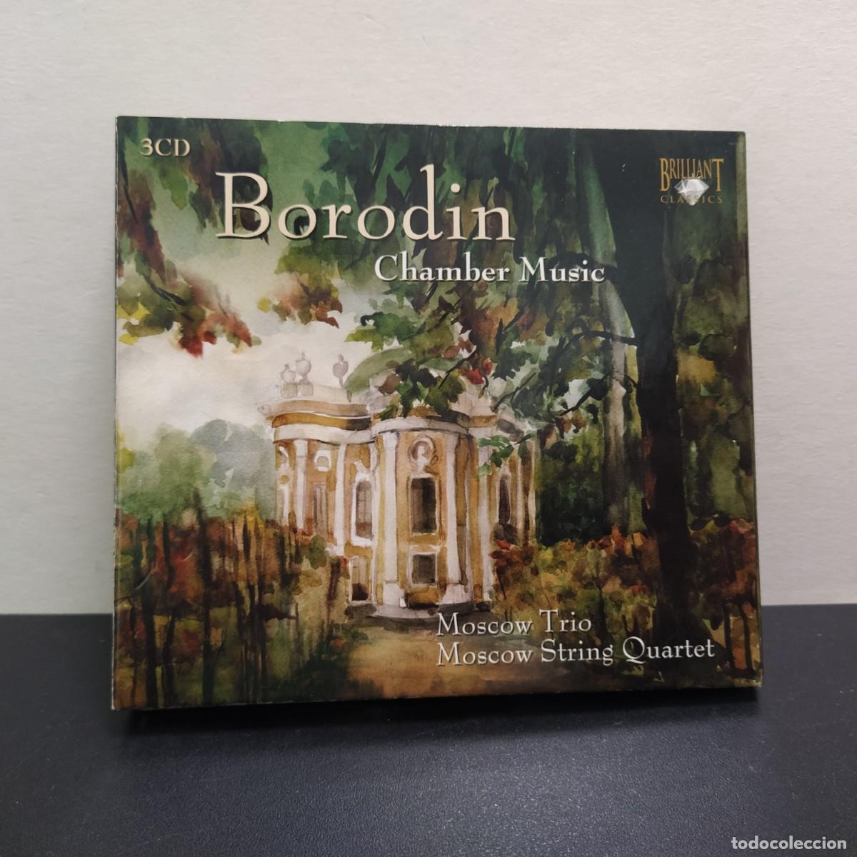 CDs de m&uacute;sica: Borodin - Moscow String Quartet - Chamber Music (3xCD)