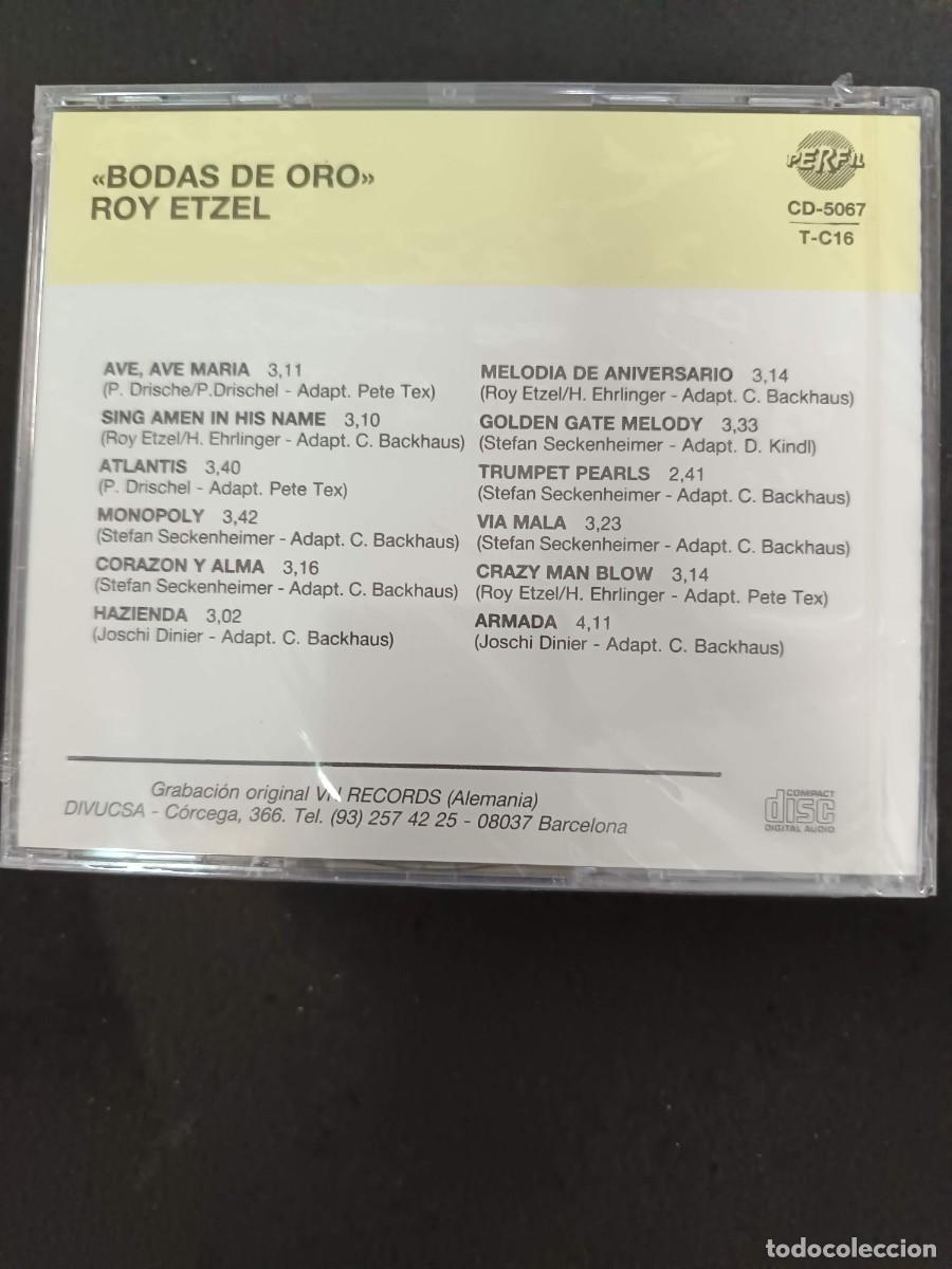 CDs de m&uacute;sica: ROY ETZEL. BODAS DE ORO - Foto 2
