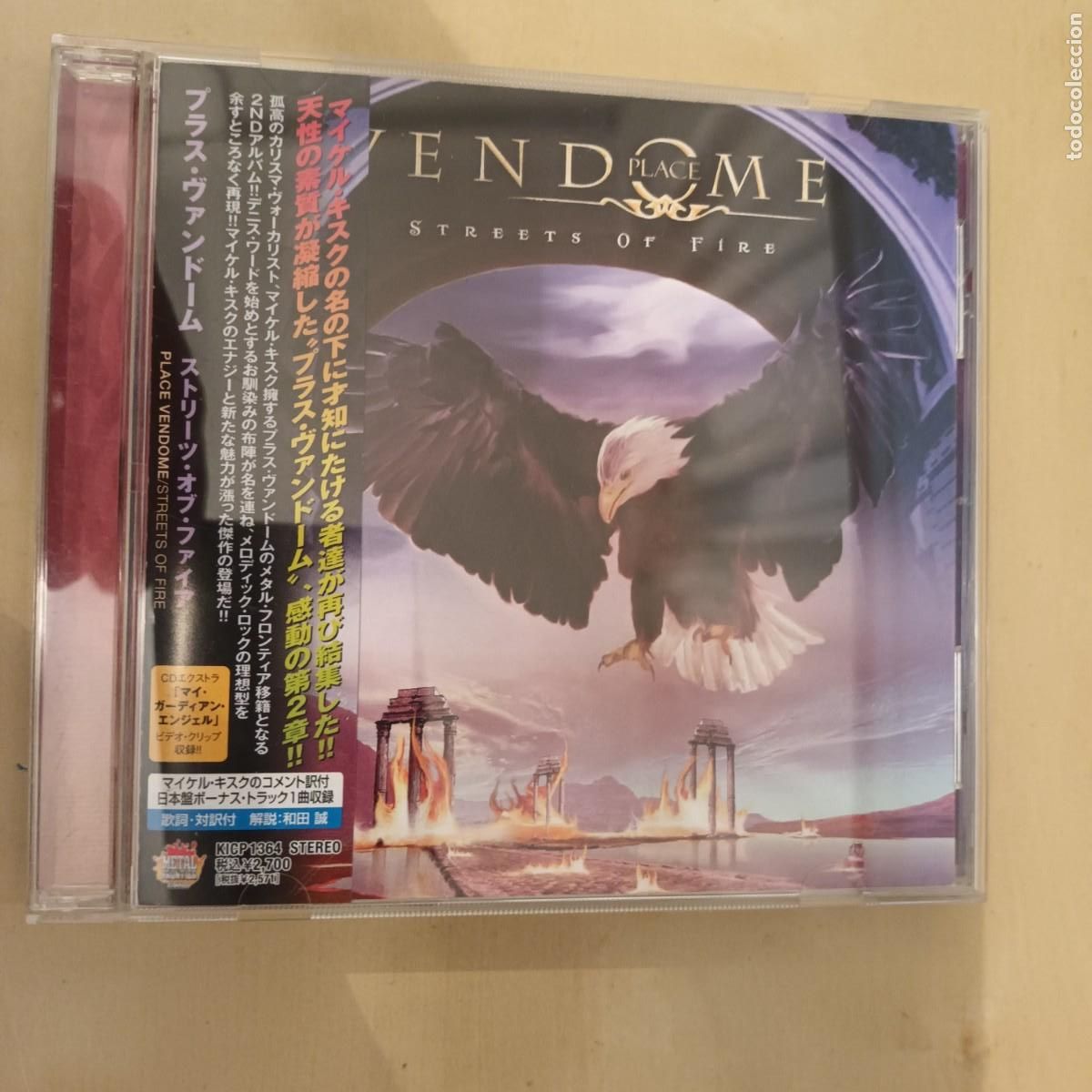 Musik-CDs: Place Vendome , Streets Of Fire , CD 2009 Japan , Impecable. Hard Rock