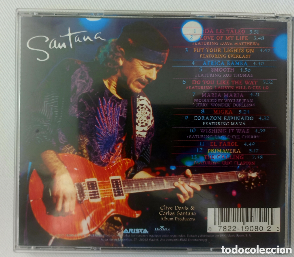 CDs de m&uacute;sica: SANTANA. SUPERNATURAL - Foto 3