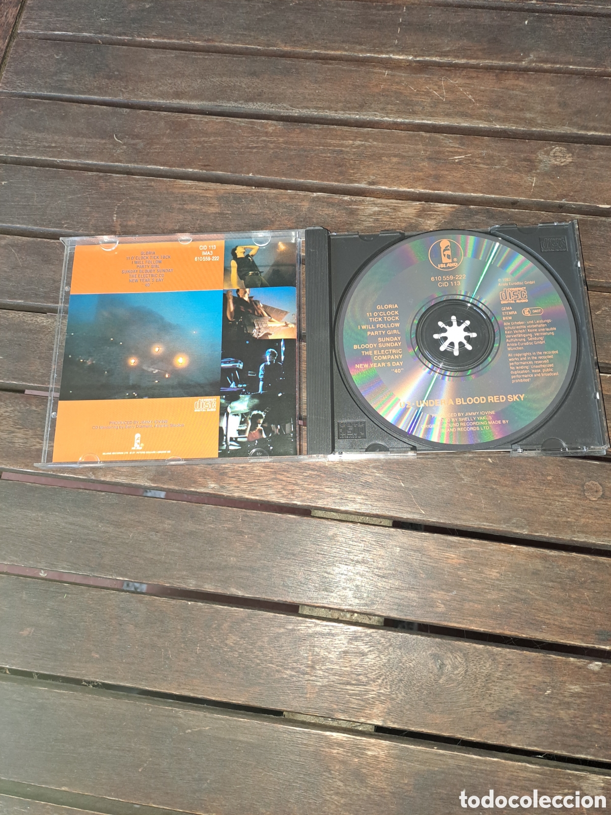 CDs de m&uacute;sica: CD U2 Under a Blood Red Sky - Foto 3