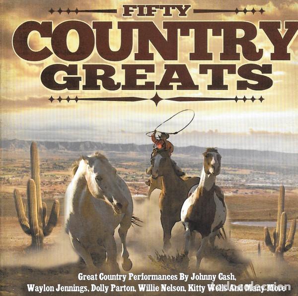 CDs de m&uacute;sica: CD Varios - Fifty Country Greats (2012) - Varios