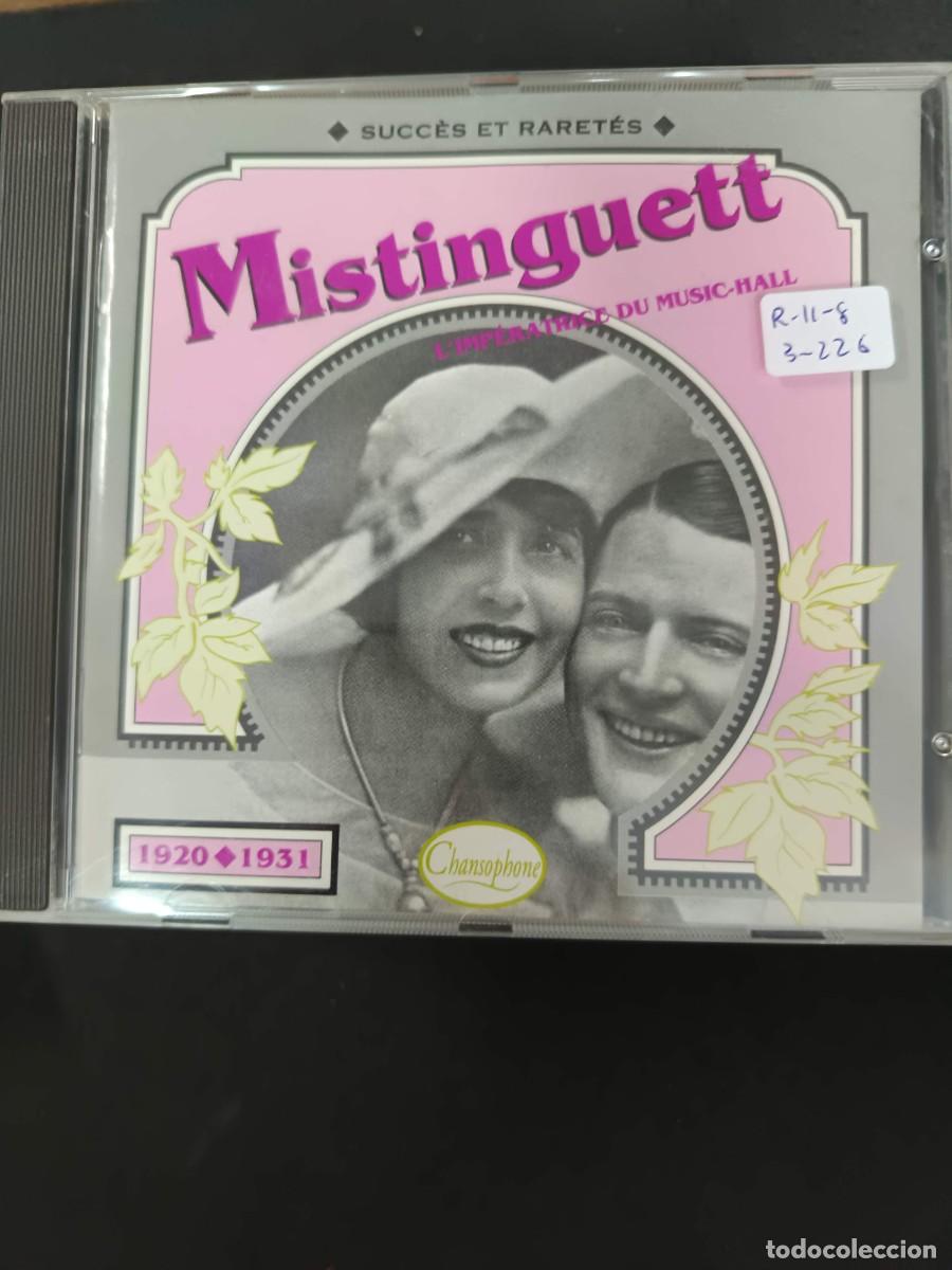 CDs de m&uacute;sica: MISTINGUETT. L'IMP&Eacute;RATRICE DU MUSIC-HALL. 1920-1931