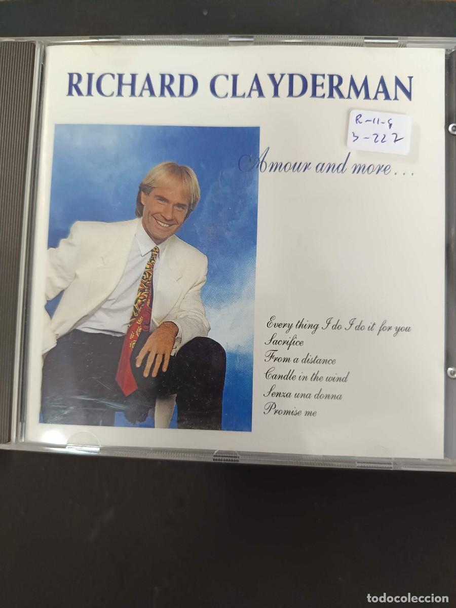 CDs de m&uacute;sica: RICHARD CLAYDERMAN. AMOUR AND MORE...