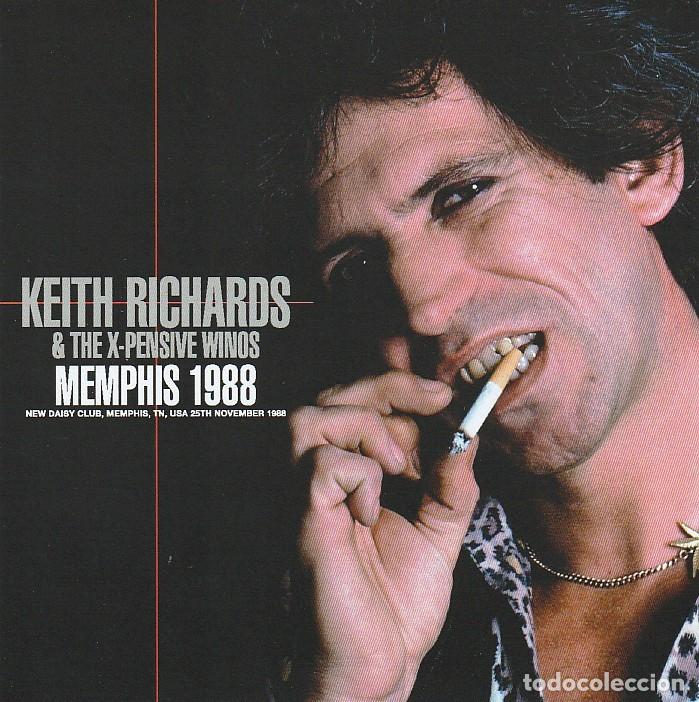 CDs de m&uacute;sica: 2 CD's - KEITH RICHARDS - Live Memphis 1988