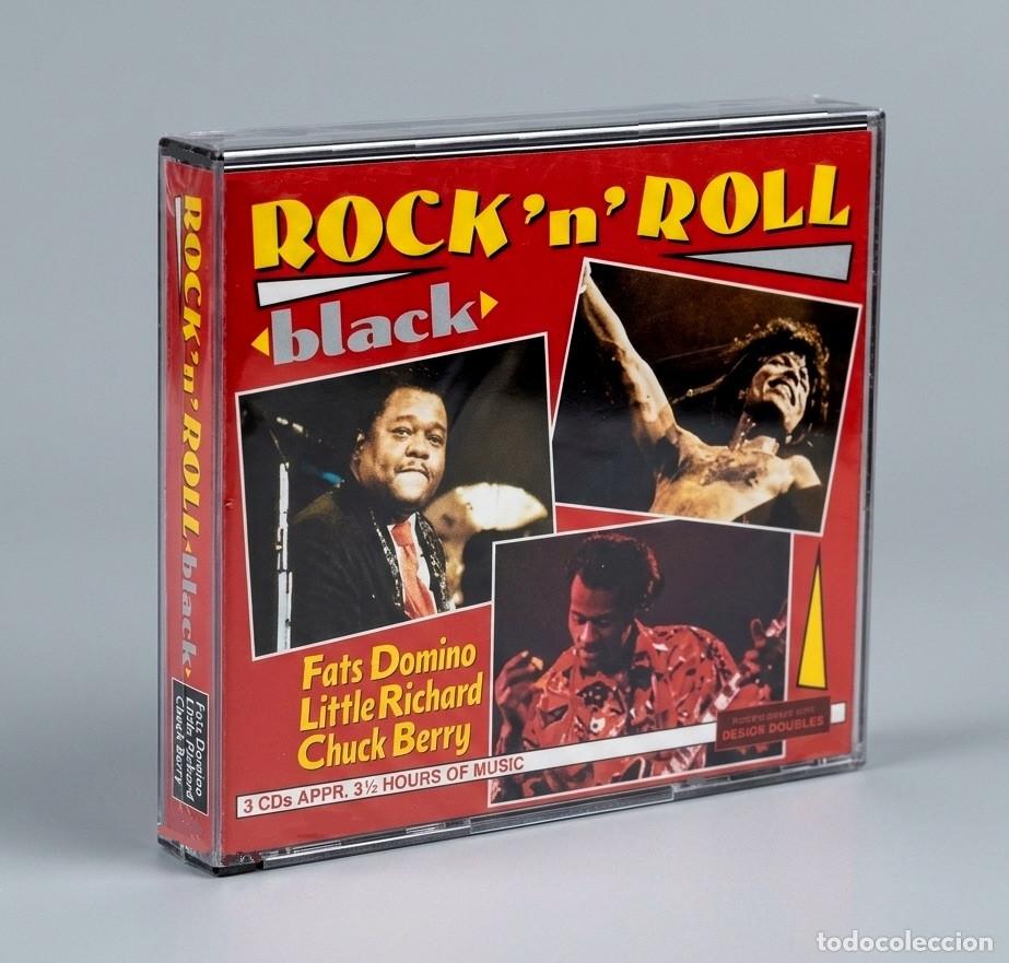 CDs de m&uacute;sica: G912 - [3 CDS SET BOX - PRECINTADO] - ROCK ROLL. CHUCK BERRY+LITTLE RICHARD+F. DOMINO. RECOPILATORIO