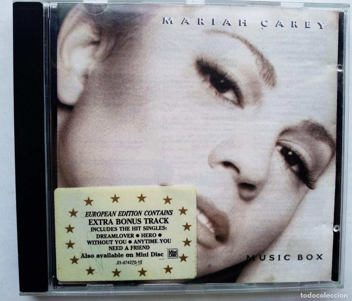 CDs de m&uacute;sica: MARIAH CAREY, MUSIC BOX. CD.