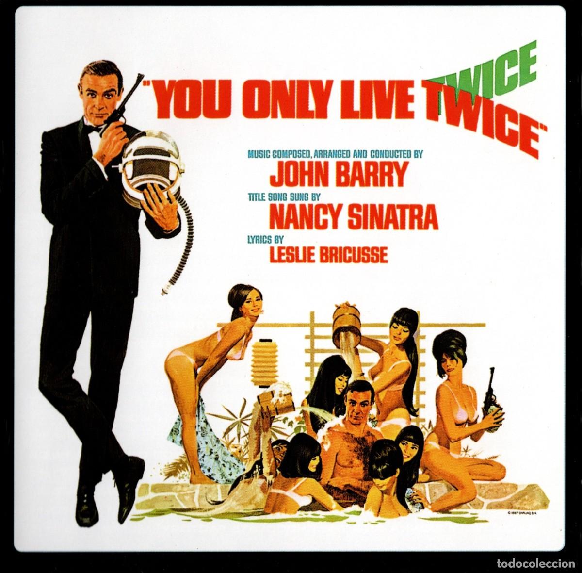 CDs de m&uacute;sica: John Barry - You Only Live Twice (S&oacute;lo se vive dos veces) - BSO Remastered - CD Capitol, 2003