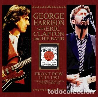 CDs de m&uacute;sica: 2 CD's - G. HARRISON & E. CLAPTON - Tokyo 1991