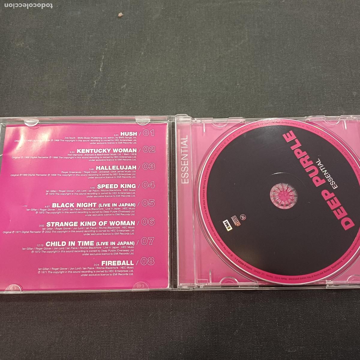 CDs de m&uacute;sica: DEEP PURPLE/ESSENTIAL/CD. - Foto 2