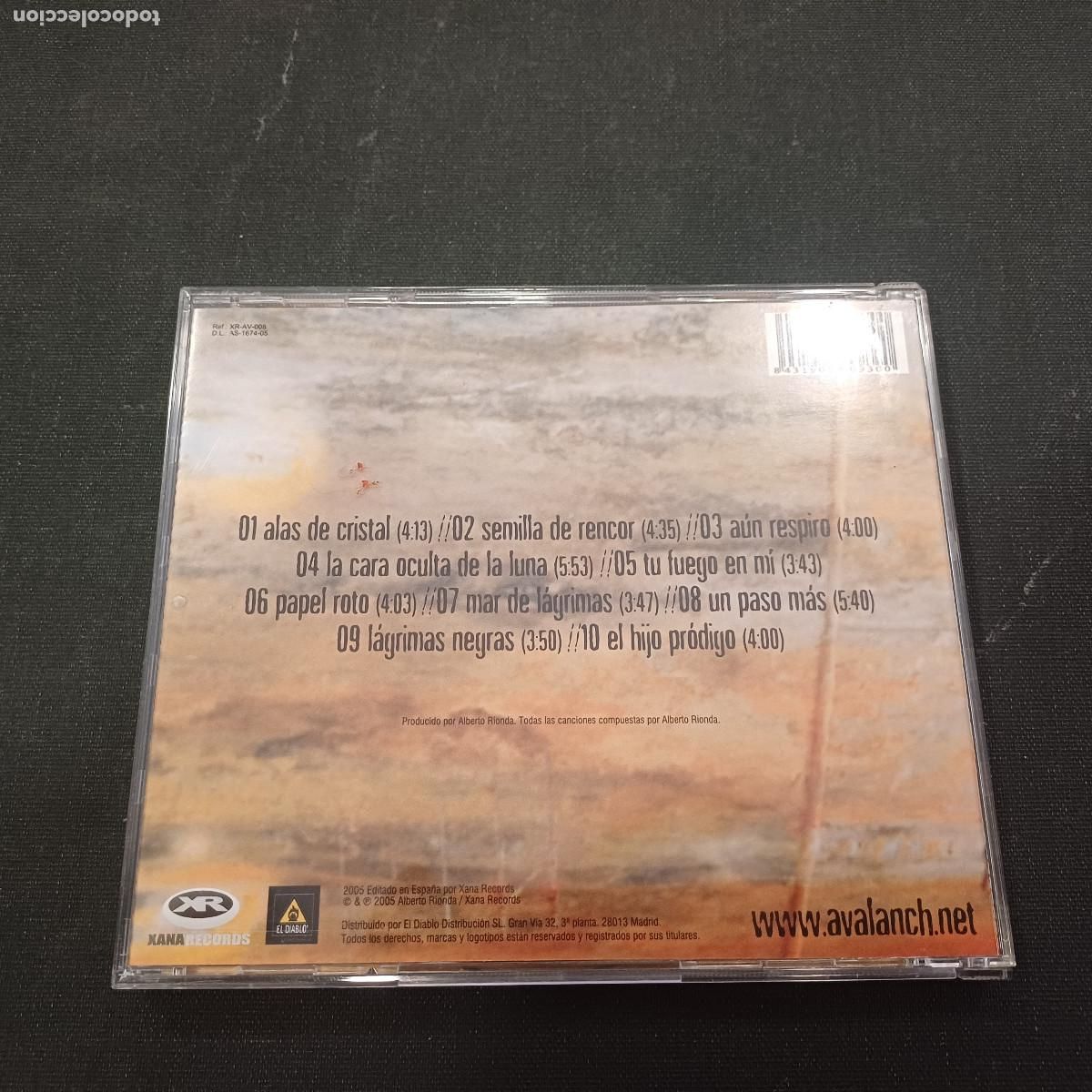 CDs de m&uacute;sica: AVALANCH/EL HIJO PRODIGO/CD. - Foto 3