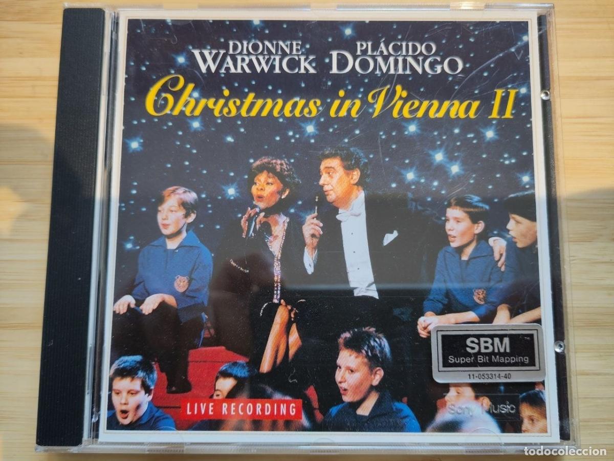Musik-CDs: Pl&aacute;cido Domingo / Dionne Warwick &ndash; Christmas in Vienna II (CD, 1994, Europa)