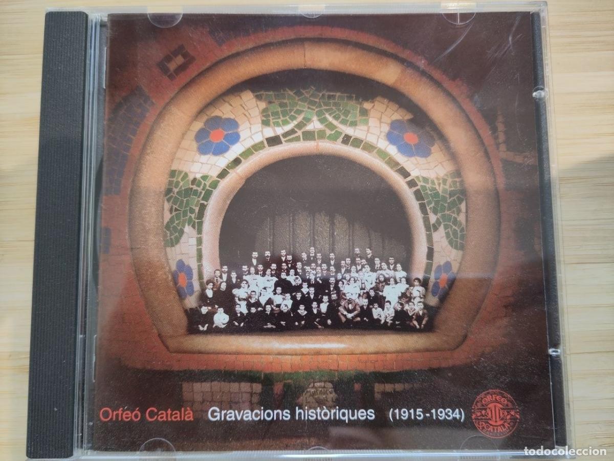 CDs de m&uacute;sica: Orfe&oacute; Catal&agrave; &ndash; Gravacions hist&ograve;riques (1915-1934) (CD, 2001, Espa&ntilde;a)