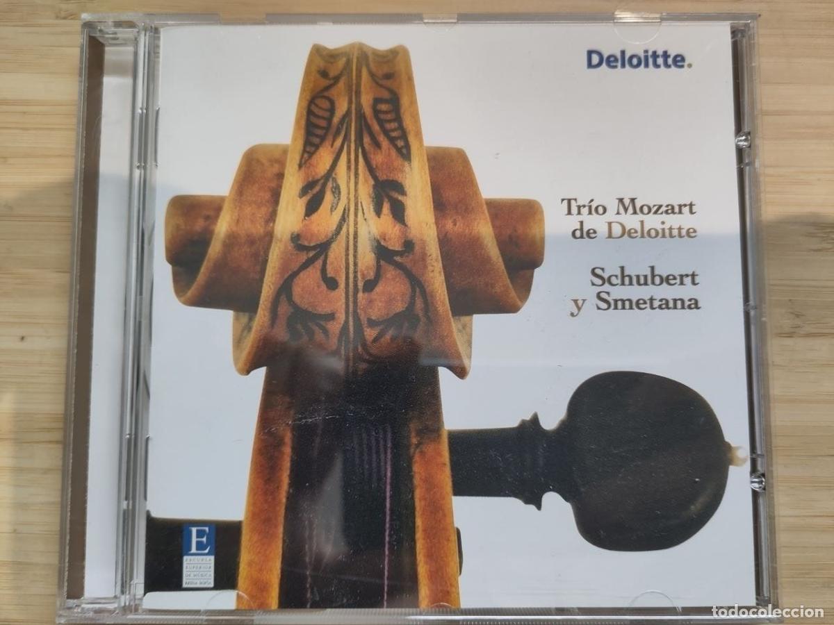 CDs de m&uacute;sica: Tr&iacute;o Mozart de Deloitte &ndash; Schubert y Smetana (CD, 2005, Espa&ntilde;a)