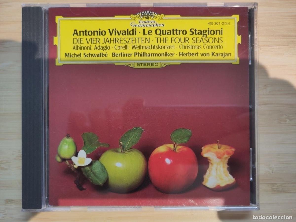 CDs de m&uacute;sica: Herbert von Karajan / Berliner Philharmoniker &ndash; Vivaldi: Le Quattro Stagioni + Albinoni (CD, 1995)