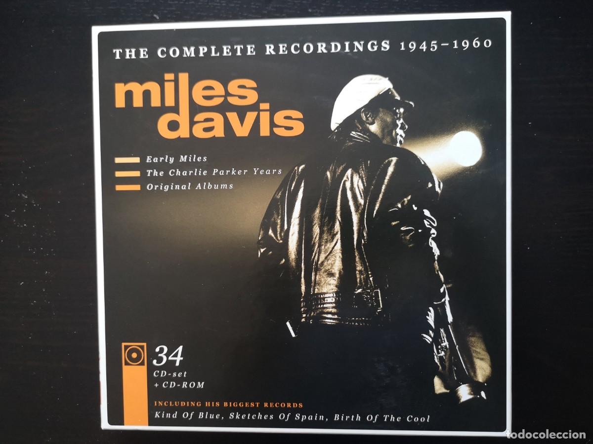CDs de m&uacute;sica: MILES DAVIS (34CDS+CD-ROM) THE COMPLETE RECORDINGS 1945-1960
