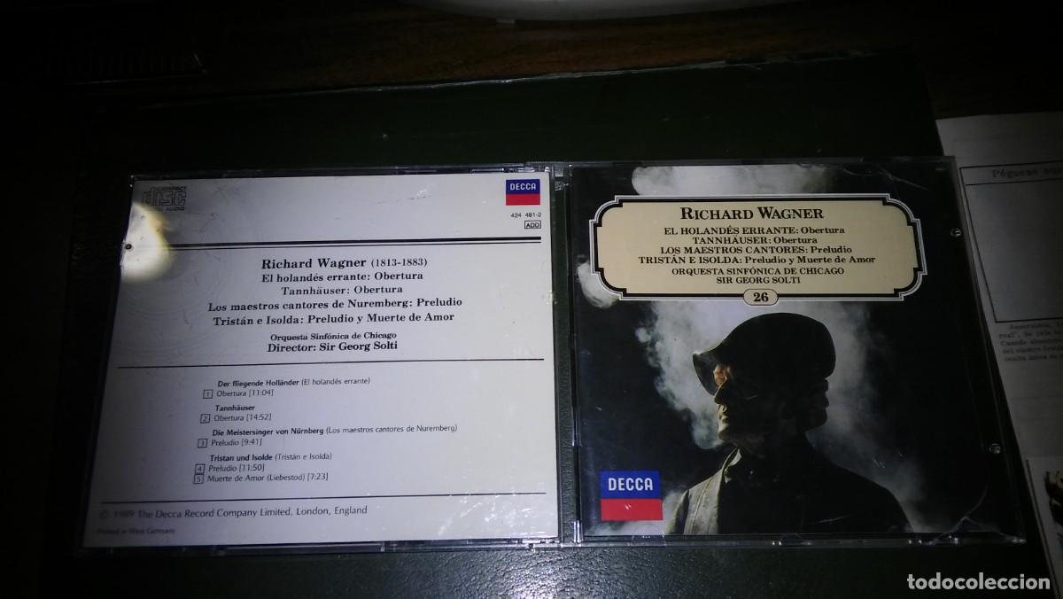 Musik-CDs: RICHARD WAGNER - OBERTURAS Y PRELUDIOS (OS DE CHICAGO, SIR G. SOLTI)