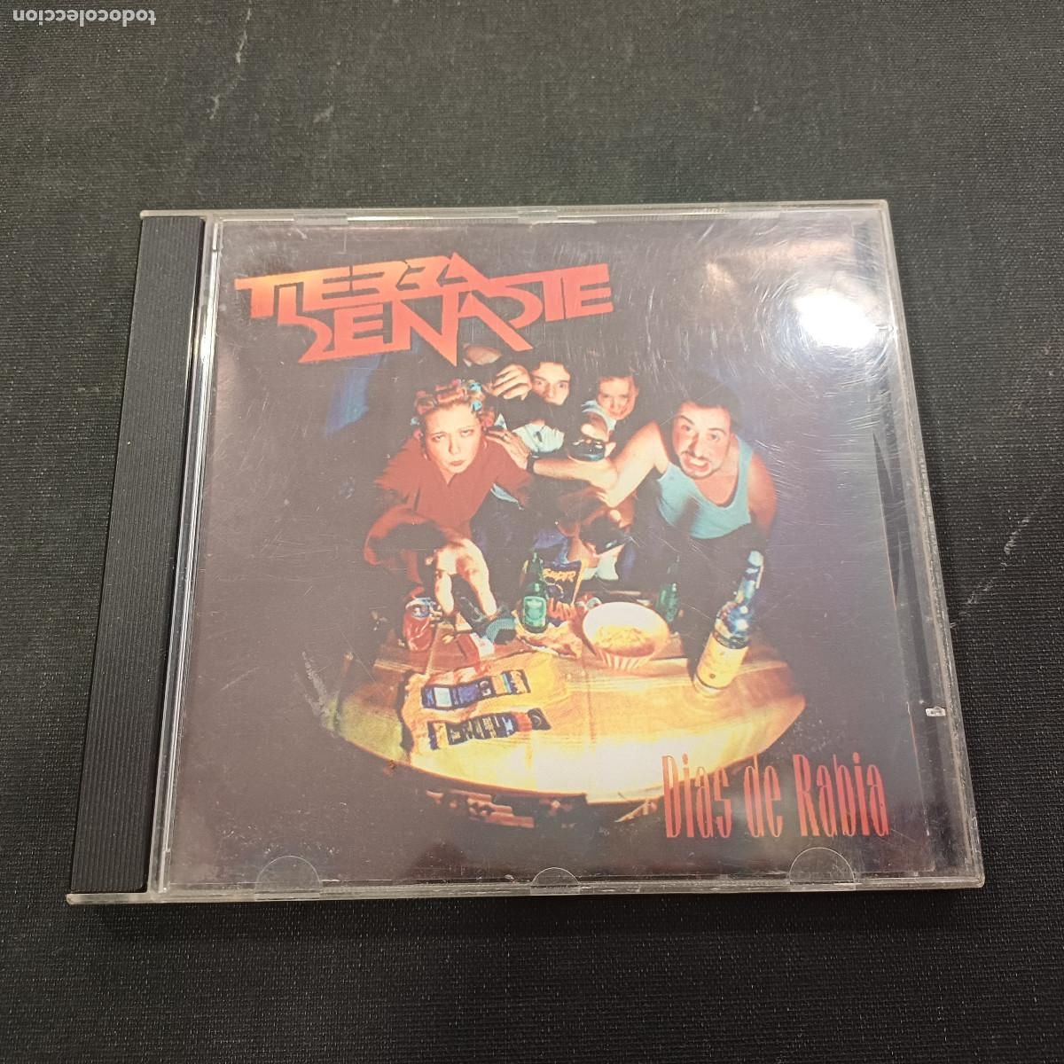 CDs de m&uacute;sica: TIERRA DE NADIE/DIAS DE RABIA/CD.
