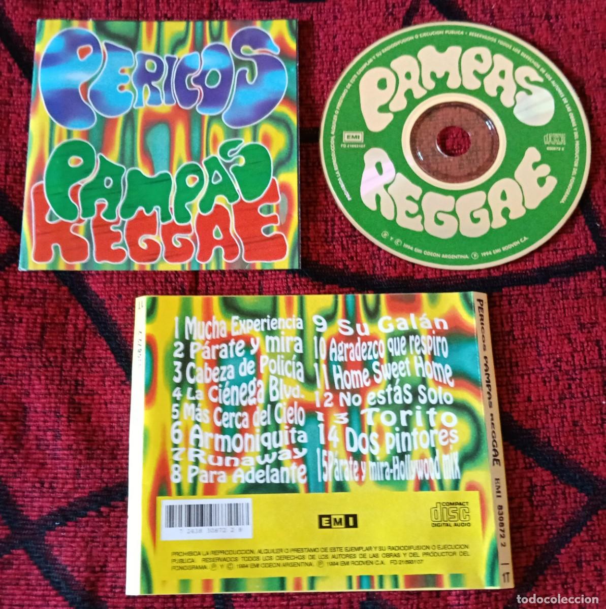 CDs de m&uacute;sica: LOS PERICOS ** Pampas Reggae ** CD 1994 VENEZUELA