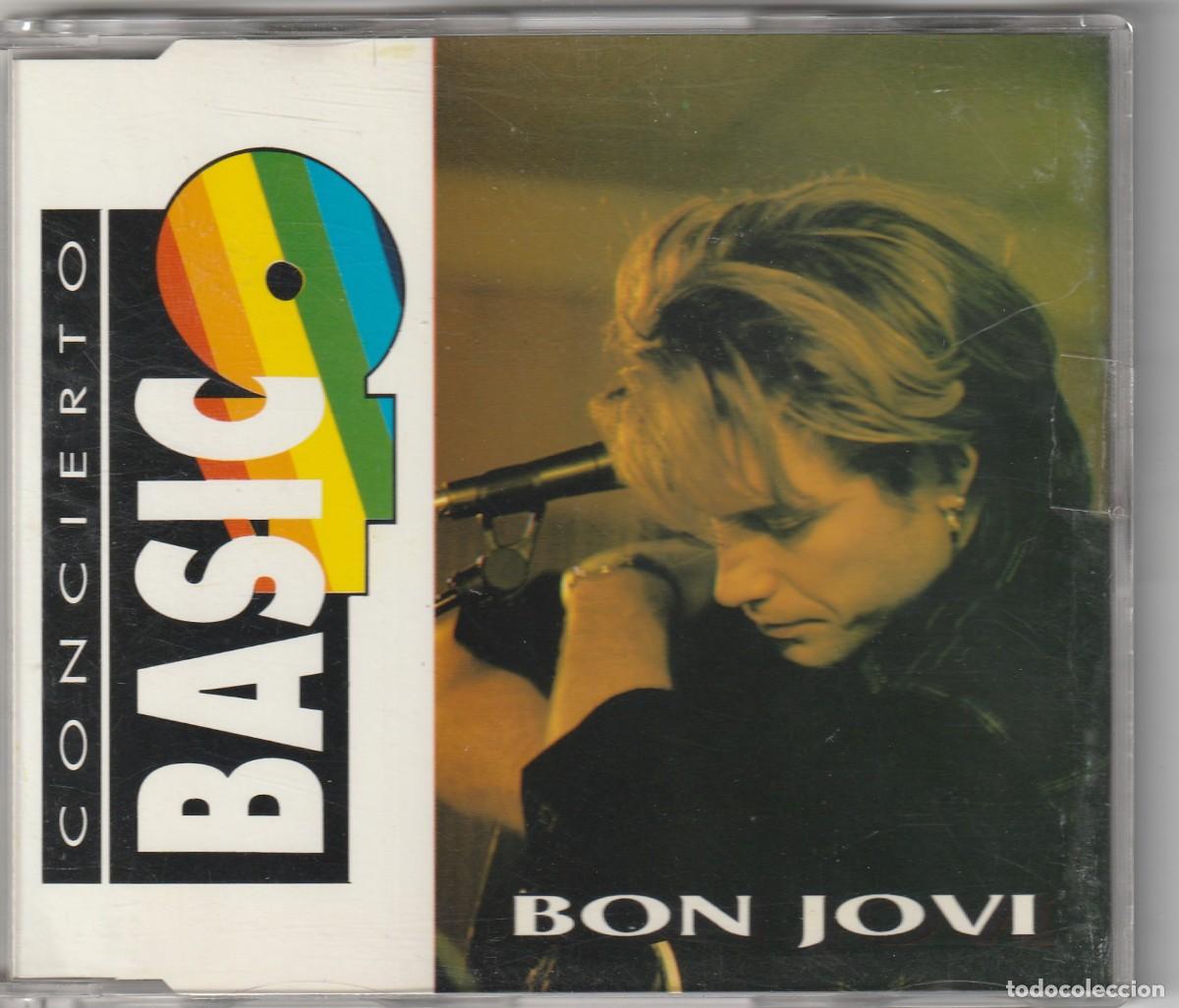 CDs de m&uacute;sica: BON JOVI - CONCIERTO BASICO (CD PROMOCIONAL 40 PRINCIPALES 1993) 4 TEMAS EN DIRECTO