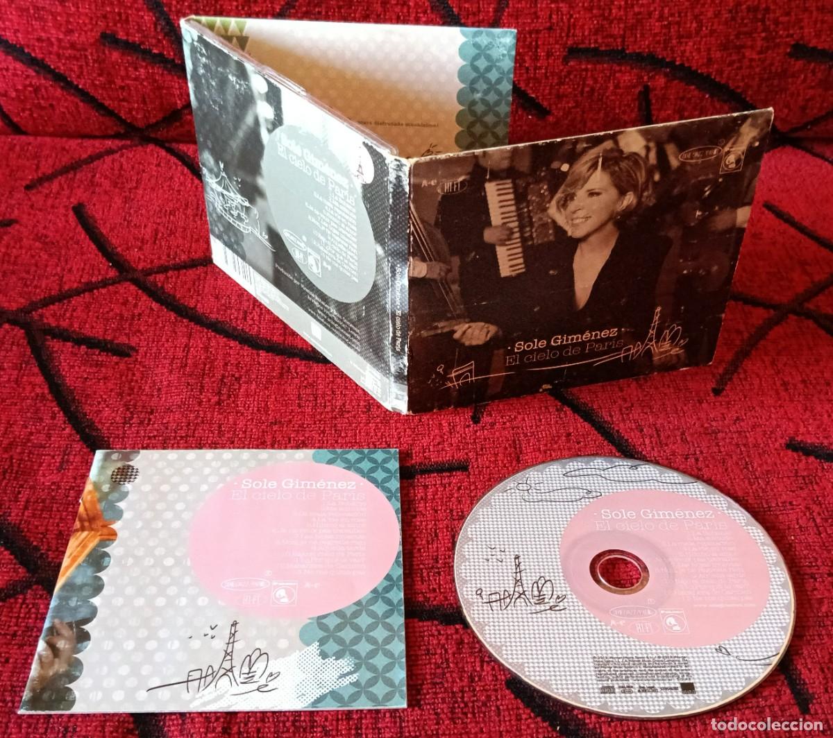 CDs de m&uacute;sica: Sole Gim&eacute;nez ** El Cielo De Par&iacute;s ** CD 2012