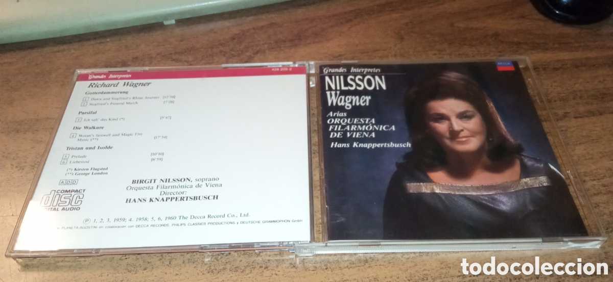 CDs de m&uacute;sica: Birgit Nisson * Arias (Decca)