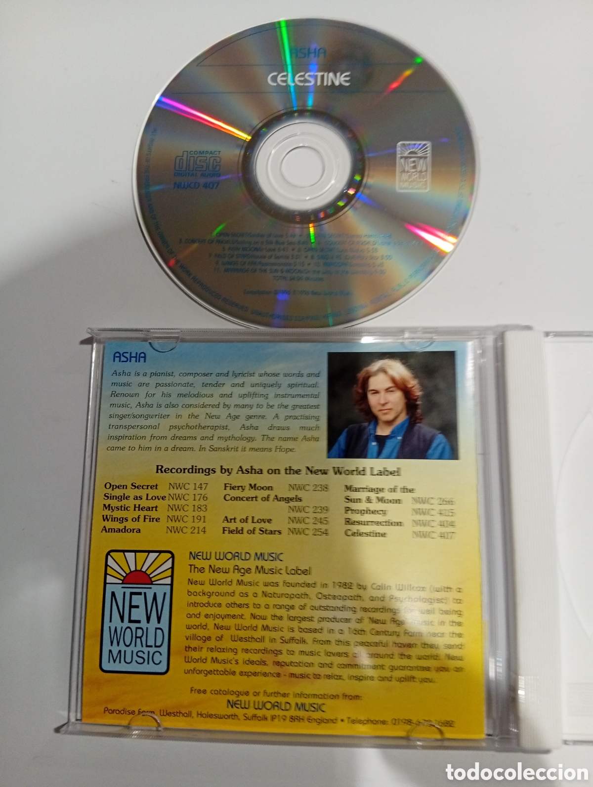 CDs de m&uacute;sica: Asha Celestine The instrumental collection - Foto 3