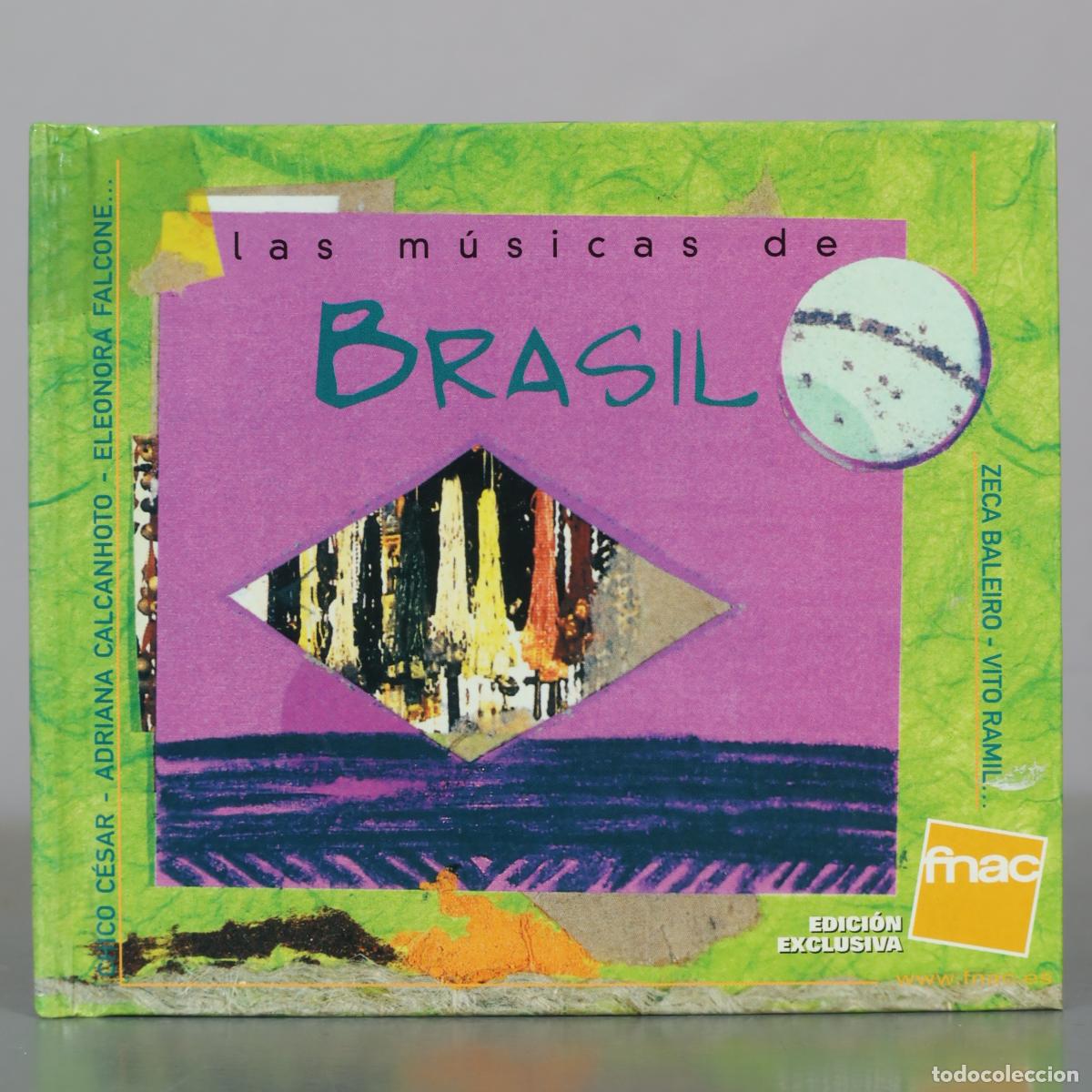CDs de m&uacute;sica: CD. Las m&uacute;sicas de Brasil - Chico C&eacute;sar, Adriana Calcanhoto, Eleonora Falcone, Zeca Baleiro, Vito